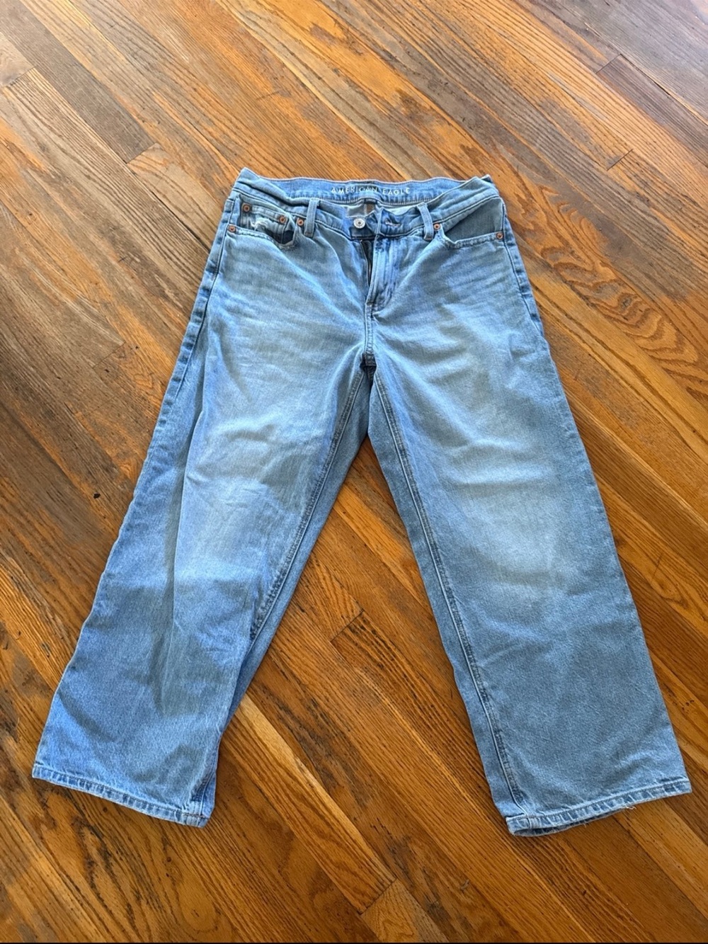 American eagle stovepipe  jeans x-short 4